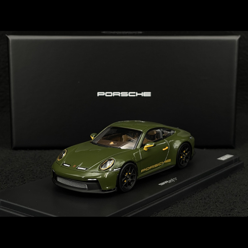 Porsche 911 S/T Typ 992 2024 Sonderwunsch Nato Olive 1/43 Spark WAP020560260ST