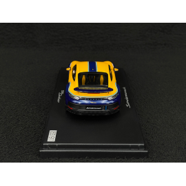 Porsche 911 Dakar Typ 992 2024 Sonderwunsch Signalgelb / Enzianblau 1/43 Spark WAP020550260DK