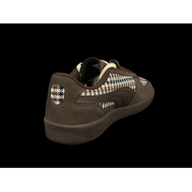 Porsche 911 Shoes Palermo Puma Pepita Brown with Keyring WAP15526PAL - unisex