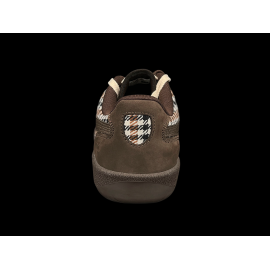 Porsche 911 Shoes Palermo Puma Pepita Brown with Keyring WAP15526PAL - unisex