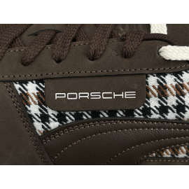 Porsche 911 Shoes Palermo Puma Pepita Brown with Keyring WAP15526PAL - unisex
