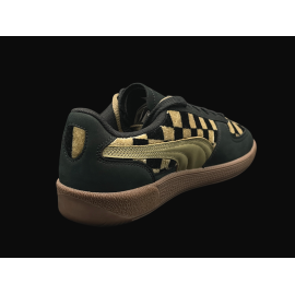 Porsche 911 Schuhe Palermo Puma Pascha Schwarz / Braun mit Schlüsselanhänger WAP91526MSF - Unisex