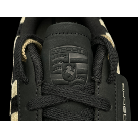Porsche 911 Shoes Palermo Puma Pascha Black / Brown with Keyring WAP91526MSF - Unisex