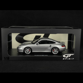 Porsche 911 Turbo Type 996.2 2001 Polar Silver 1/18 GT Spirit GT567