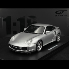 Porsche 911 Turbo Typ 996.2 2001 Polarsilber 1/18 GT Spirit GT567