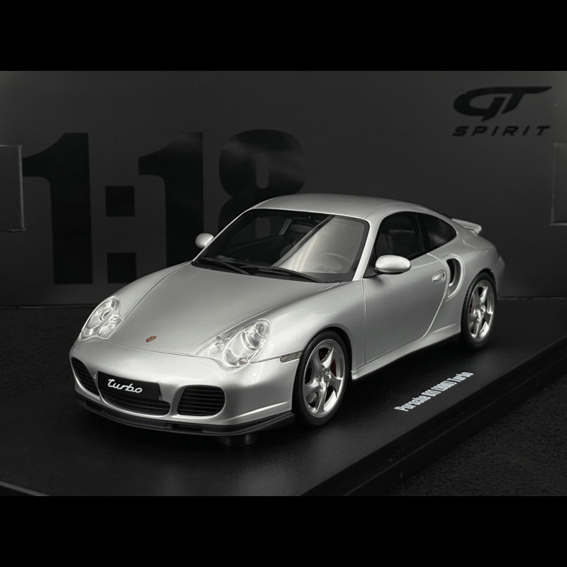 Porsche 911 Turbo Type 996.2 2001 Polar Silver 1/18 GT Spirit GT567
