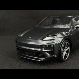 Porsche Macan Turbo H2 2024 Ice Grey Metallic 1/18 Solido WAP0210720SMAC