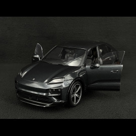 Porsche Macan Turbo H2 2024 Ice Grey Metallic 1/18 Solido WAP0210720SMAC