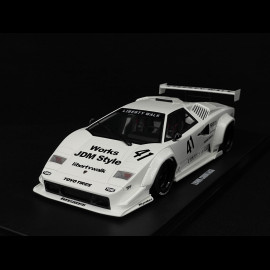 Lamborghini Countach LB-Works n° 41 Tokyo Auto Salon 2024 White 1/18 GT Spirit Z356-WH