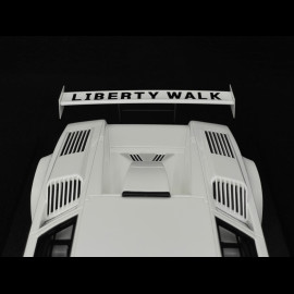 Lamborghini Countach LB-Works n° 41 Tokyo Auto Salon 2024 Weiß 1/18 GT Spirit Z356-WH
