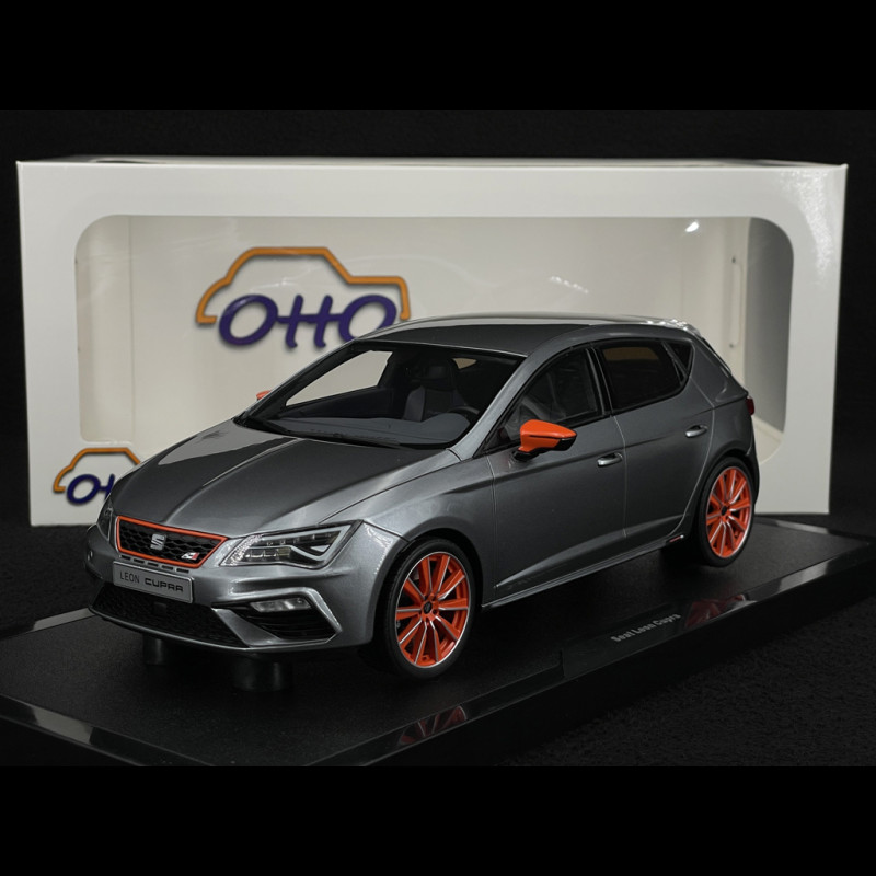 Seat Leon Mk3 Cupra Performance Pack 2018 Monsoon Grey X7R 1/18 Ottomobile OT1306