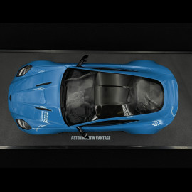 Aston Martin Vantage 2024 Elwood Blue 1/18 GT Spirit GT1008