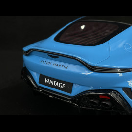 Aston Martin Vantage 2024 Elwood Blau 1/18 GT Spirit GT1008