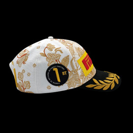 RARE : Pirelli Hat F1 Winner Singapore GP White / Gold - unisex