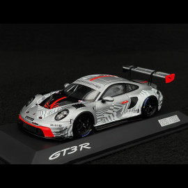 Porsche 911 GT3 R Type 992 2024 Presentation version Silver Grey / Red 1/43 Spark WAP02057126EVO