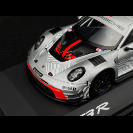 Porsche 911 GT3 R Type 992 2024 Presentation version Silver Grey / Red 1/43 Spark WAP02057126EVO