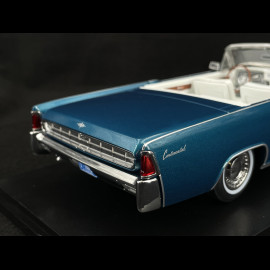 Lincoln Continental Cabriolet 1963 Metallic Türkis 1/18 KK Scale KKDC181524