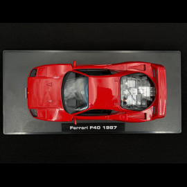 Ferrari F40 1987 Rosso Corsa Gianni Agnelli 1/18 KK Scale KKDC180697