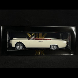 Lincoln Continental Cabriolet Présidentiel 1963 John F. Kennedy Weiß 1/18 KK Scale KKDC181523