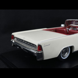 Lincoln Continental Cabriolet Présidentiel 1963 John F. Kennedy Weiß 1/18 KK Scale KKDC181523