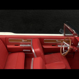 Lincoln Continental Cabriolet Présidentiel 1963 John F. Kennedy White 1/18 KK Scale KKDC181523