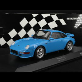 Porsche 911 Type 993 1994 Riviera Blue 1/18 Minichamps 155061121