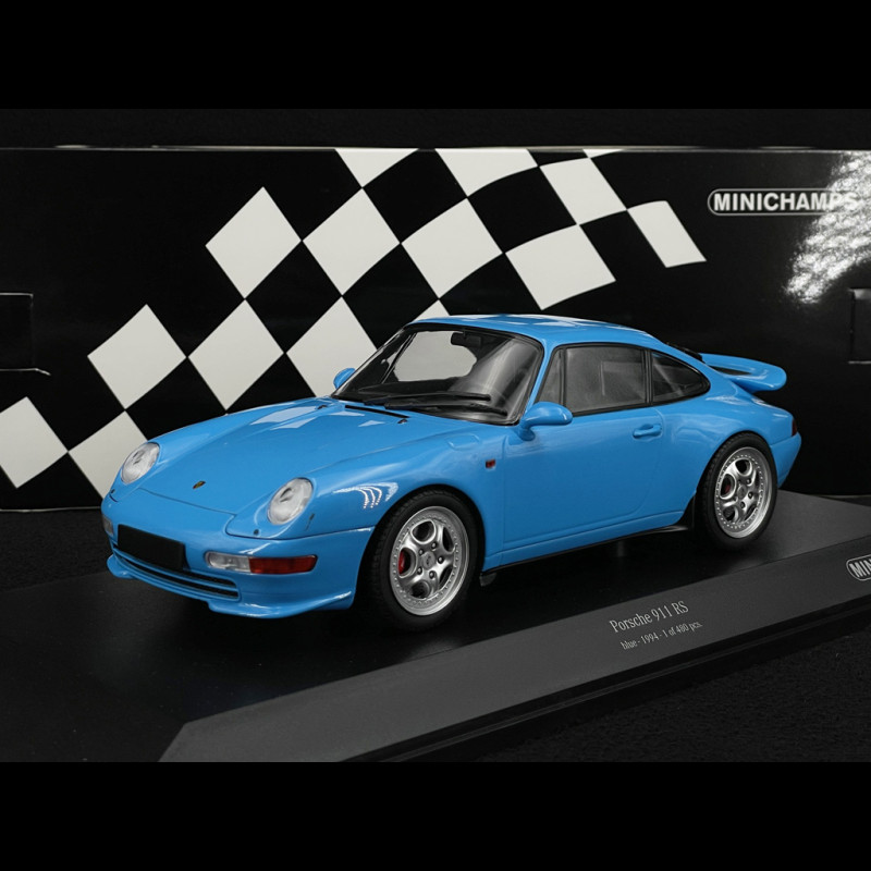 Porsche 911 Type 993 1994 Riviera Blue 1/18 Minichamps 155061121
