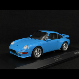 Porsche 911 Type 993 1994 Riviera Blue 1/18 Minichamps 155061121
