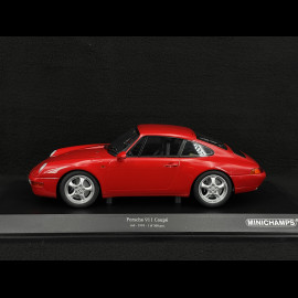Porsche 911 Type 993 1993 Indischrot 1/18 Minichamps 155061102