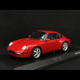 Porsche 911 Type 993 1993 Indischrot 1/18 Minichamps 155061102