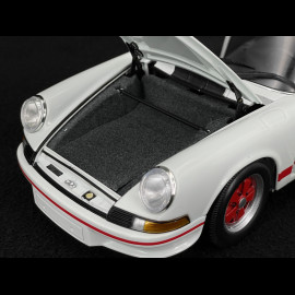 Porsche 911 Carrera RS 2.7 1972 Grand Prix Weiß / rote Streifen 1/18 Minichamps 100066021