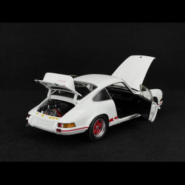 Porsche 911 Carrera RS 2.7 1972 Grand Prix Weiß / rote Streifen 1/18 Minichamps 100066021