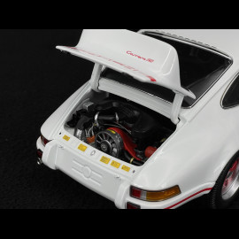 Porsche 911 Carrera RS 2.7 1972 Grand Prix Weiß / rote Streifen 1/18 Minichamps 100066021