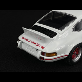 Porsche 911 Carrera RS 2.7 1972 Grand Prix White / Red Stripes 1/18 Minichamps 100066021