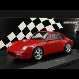 Porsche 911 Type 993 1993 Indischrot 1/18 Minichamps 155061102
