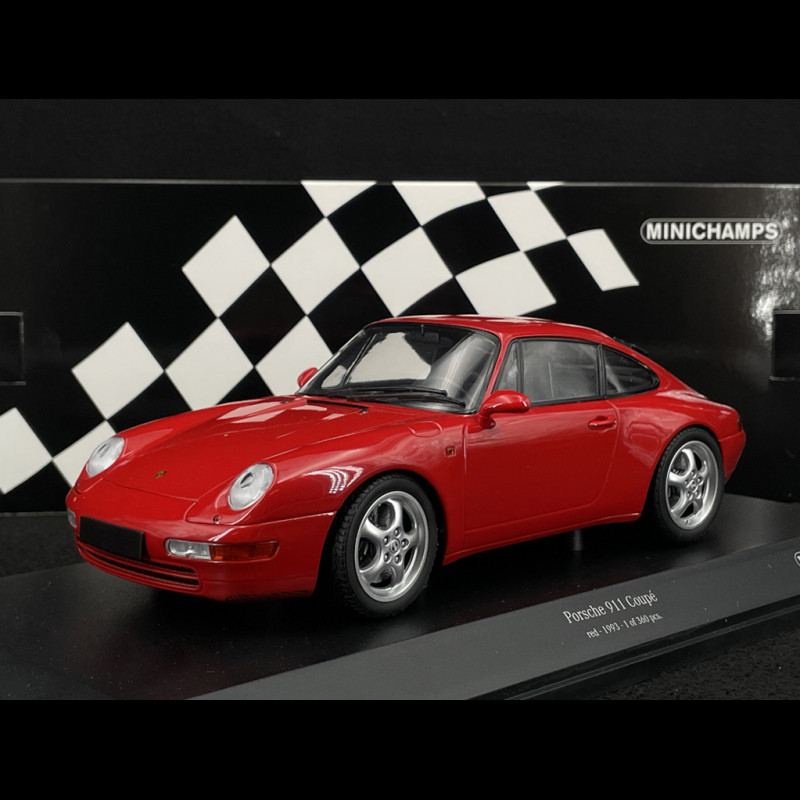 Porsche 911 Type 993 1993 Indischrot 1/18 Minichamps 155061102