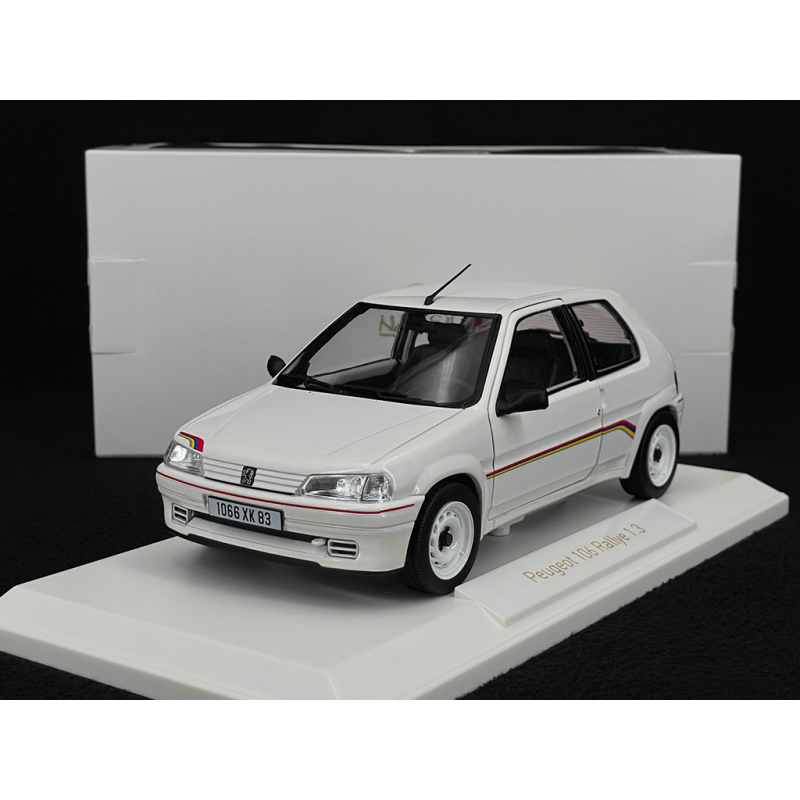 Peugeot 106 Rallye 1.3 1993 Weiß 1/18 Norev 184920