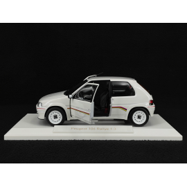 Peugeot 106 Rallye 1.3 1993 White 1/18 Norev 184920