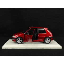 Peugeot 106 S16 1998 Lucifer Red 1/18 Norev 184921