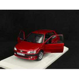 Peugeot 106 S16 1998 Lucifer Rot 1/18 Norev 184921