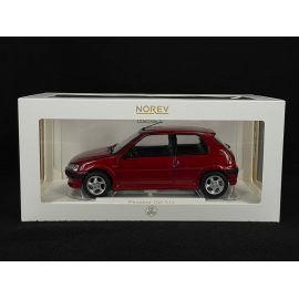Peugeot 106 S16 1998 Lucifer Red 1/18 Norev 184921