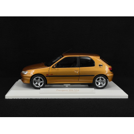 Peugeot 306 S16 1997 Vermeer Yellow 1/18 Norev 184940