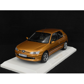 Peugeot 306 S16 1997 Vermeer Gelb 1/18 Norev 184940