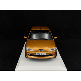 Peugeot 306 S16 1997 Vermeer Yellow 1/18 Norev 184940