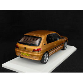Peugeot 306 S16 1997 Vermeer Gelb 1/18 Norev 184940