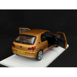 Peugeot 306 S16 1997 Vermeer Gelb 1/18 Norev 184940