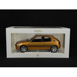Peugeot 306 S16 1997 Vermeer Gelb 1/18 Norev 184940