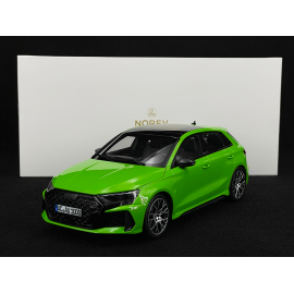 Audi RS3 Sportback 2025 Kyalami Green 1/18 Norev 188390