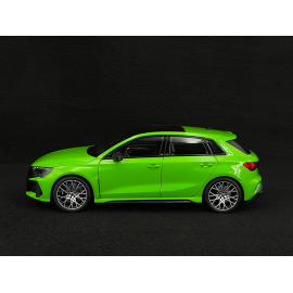 Audi RS3 Sportback 2025 Kyalami Green 1/18 Norev 188390