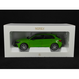 Audi RS3 Sportback 2025 Kyalami Green 1/18 Norev 188390